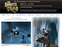Tablet Screenshot of ghostsofcelilo.com